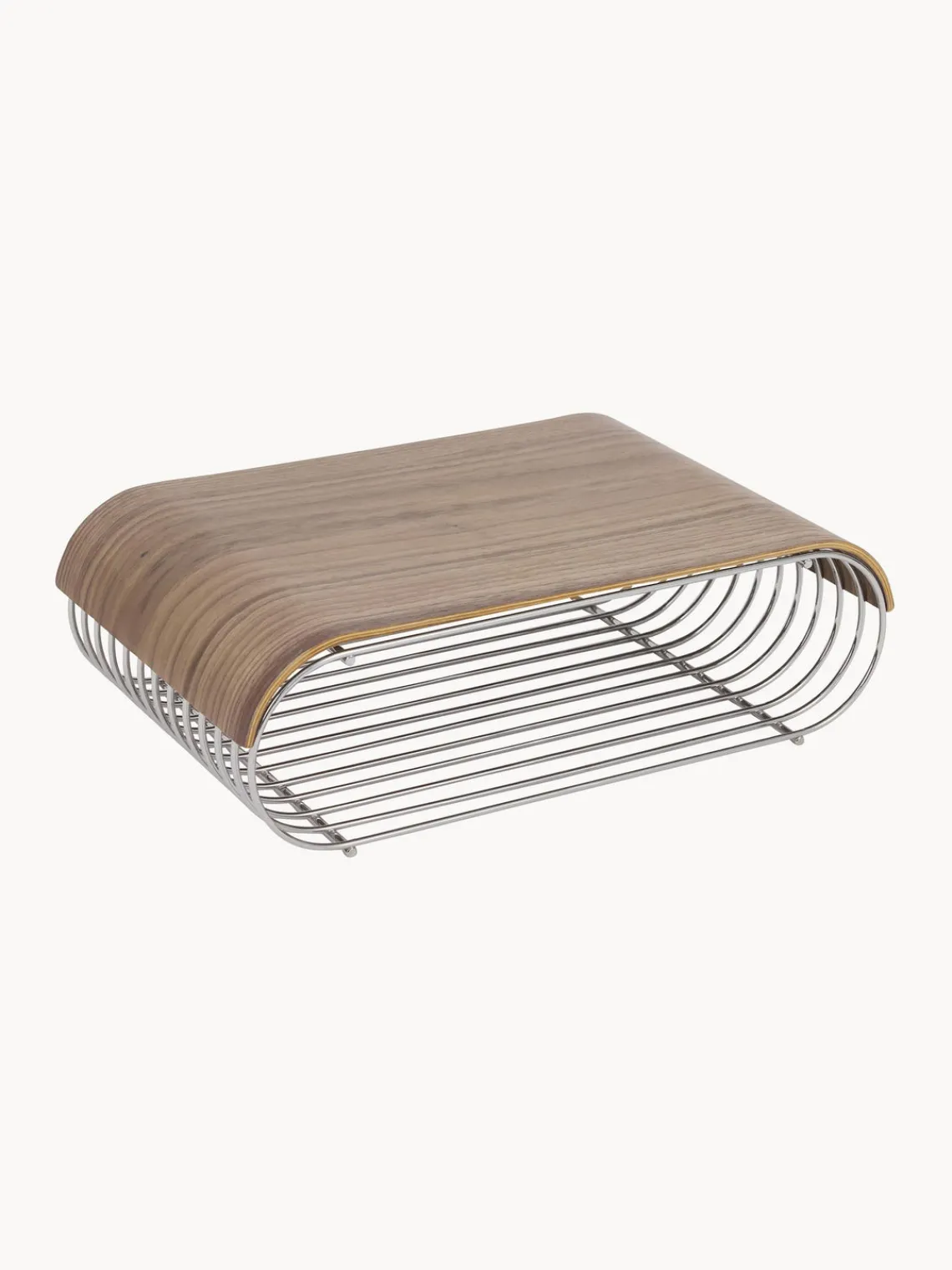 Clearance AYTM Plateau en noyer pour étagère murale Curva Bois de noyer
