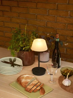 Clearance Hübsch Plats de service artisanaux en farine de roche Amare, 2 élém. Vert clair, prune