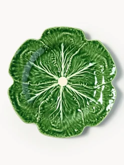 New BORDALLO PINHEIRO Plats de service peints à la main Cabbage, 2 pièces