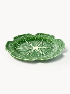 New BORDALLO PINHEIRO Plats de service peints à la main Cabbage, 2 pièces