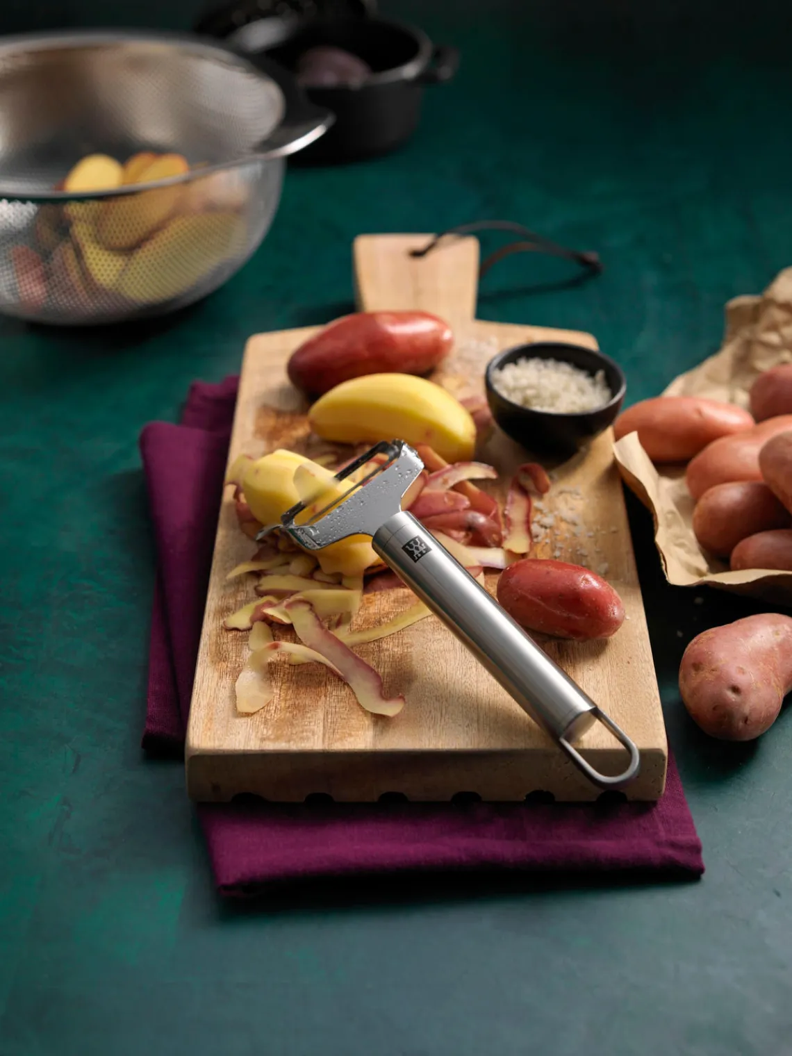 Sale ZWILLING Éplucheur en acier inoxydable Pro