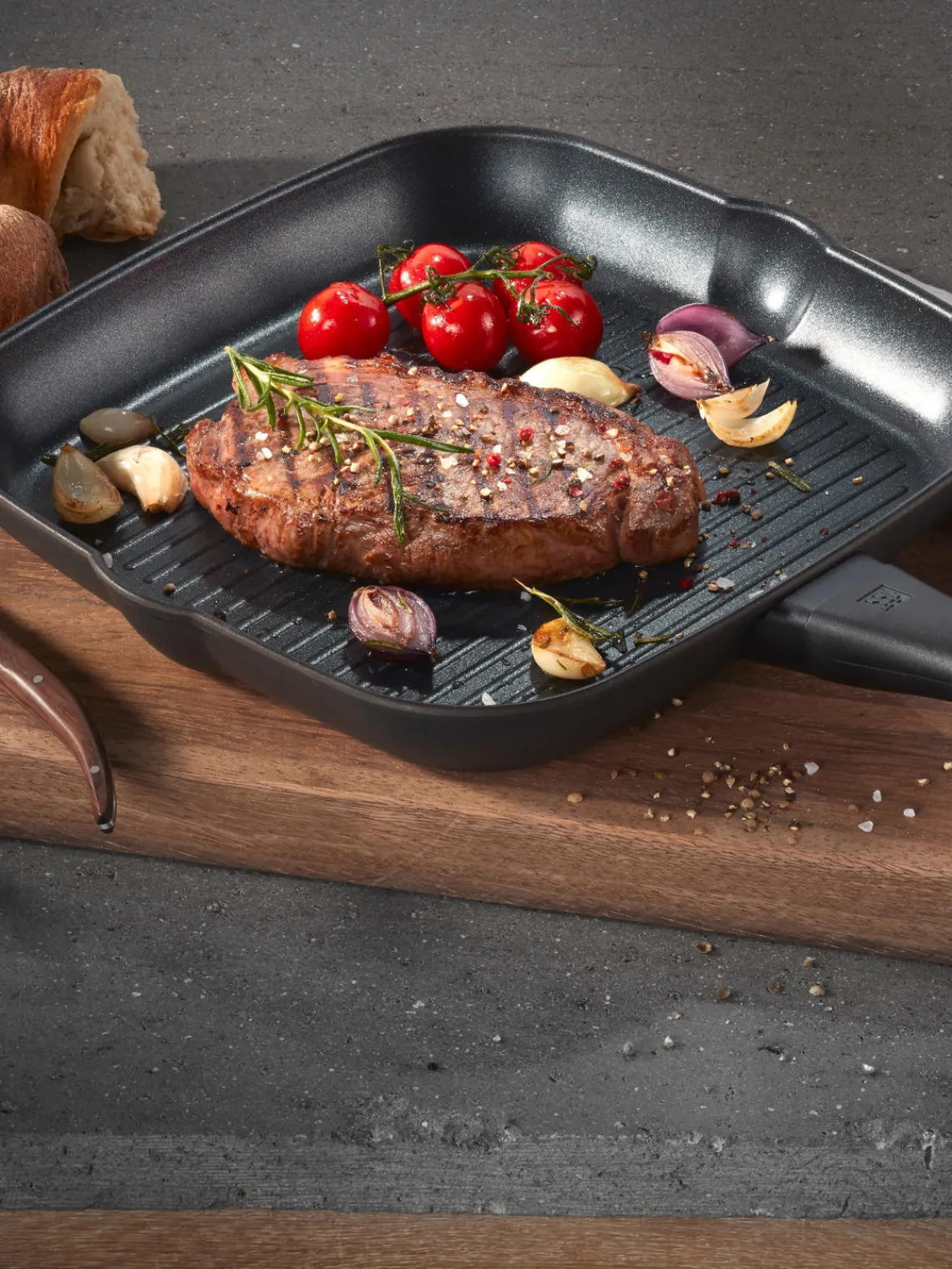 Clearance ZWILLING Poêle grill en métal Shine