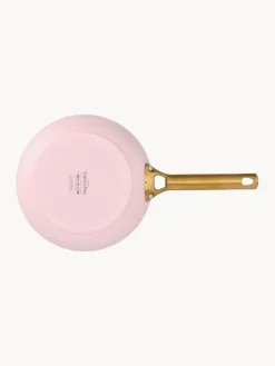 Hot GreenPan Poêles à frire avec revêtement antiadhésif Padova, 2 élém. Rose pâle, doré