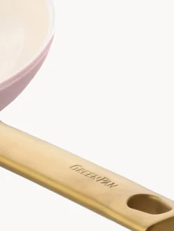 Hot GreenPan Poêles à frire avec revêtement antiadhésif Padova, 2 élém. Rose pâle, doré