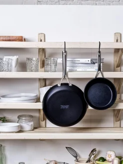 New KitchenAid Poêles à frire avec revêtement antiadhésif , lot de 2 Noir