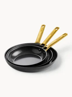 New GreenPan Poêles à frire avec revêtement antiadhésif Padova, 3 élém.