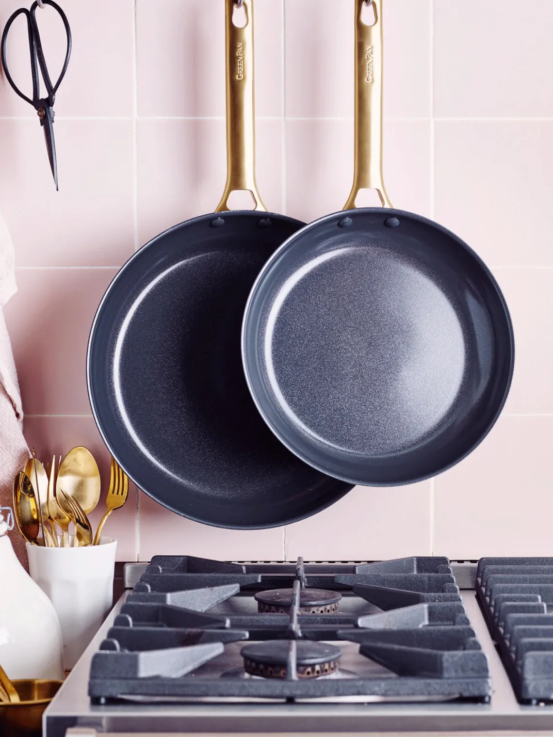 New GreenPan Poêles à frire avec revêtement antiadhésif Padova, 3 élém.