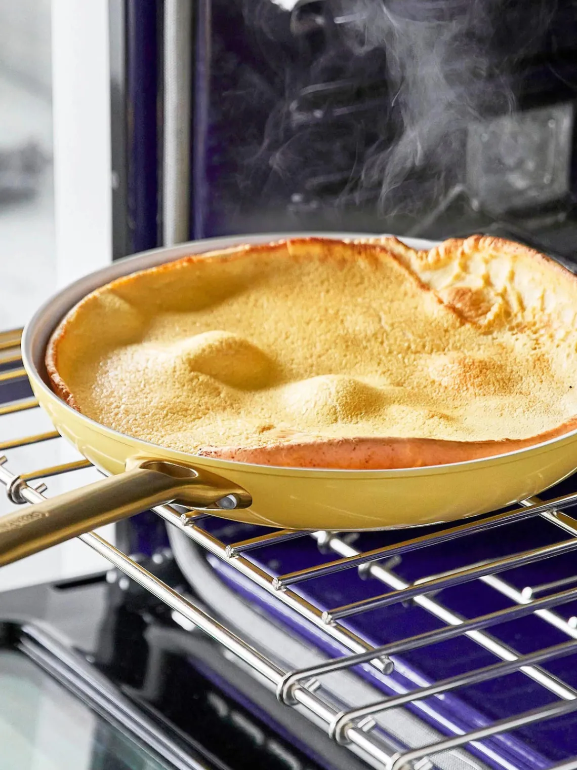 Discount GreenPan Poêles à frire avec revêtement antiadhésif Padova, 2 élém. Jaune soleil, blanc crème