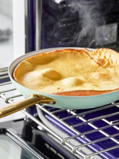Online GreenPan Poêles à frire avec revêtement antiadhésif Padova, 2 élém. Vert menthe, blanc crème