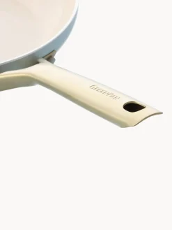 New GreenPan Poêles à frire avec revêtement antiadhésif Shades, 3 élém. Bleu foncé, bleu ciel, bleu pétrole, doré