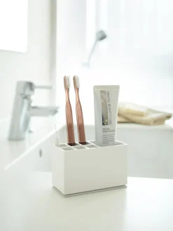 Discount Yamazaki Porte-brosse à dents Mist Blanc