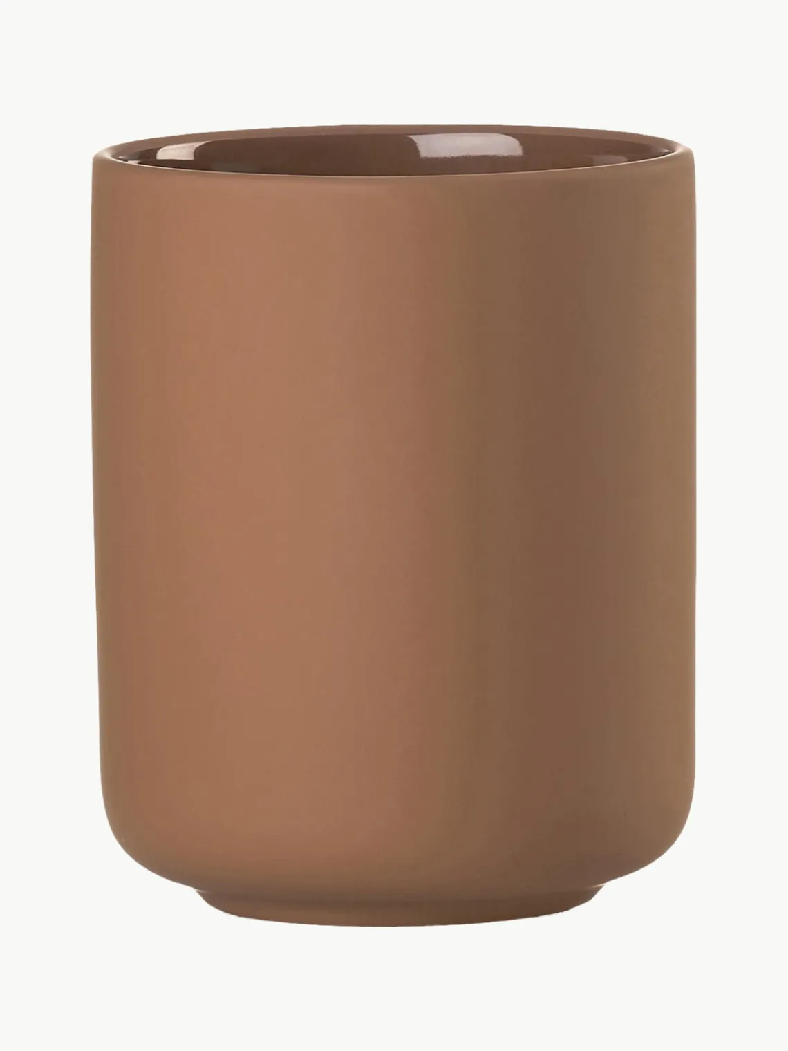 Online Zone Denmark Porte-brosses à dents à surface veloutée Ume Terracotta