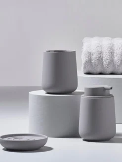 Online Zone Denmark Porte-brosses à dents en porcelaine Nova One Gris