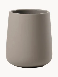 Clearance Zone Denmark Porte-brosses à dents en porcelaine Nova One Taupe