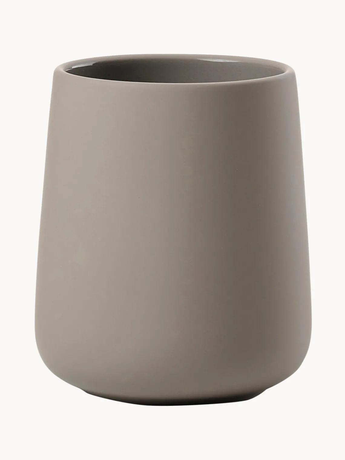 Clearance Zone Denmark Porte-brosses à dents en porcelaine Nova One Taupe