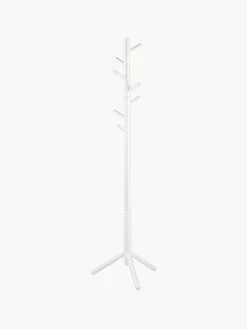 Clearance Westwing Porte-manteau en bois Bremen Blanc