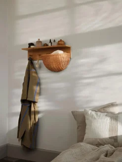 Best ferm LIVING Porte-manteau en bois Place, larg. 75 cm