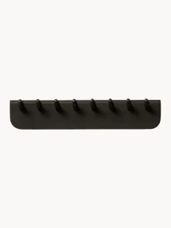 Online Form & Refine Porte-manteau en chêne Echo, larg. 40 cm Bois de chêne, noir laqué