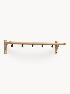 Hot Rowico Porte-manteau en chêne Milford Bois de chêne, noir