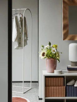 Clearance Broste Copenhagen Porte-manteau en métal Archie Blanc