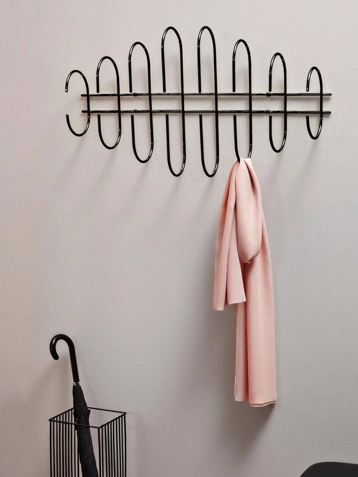 Sale AYTM Porte-manteau en métal Moveo Noir, mat