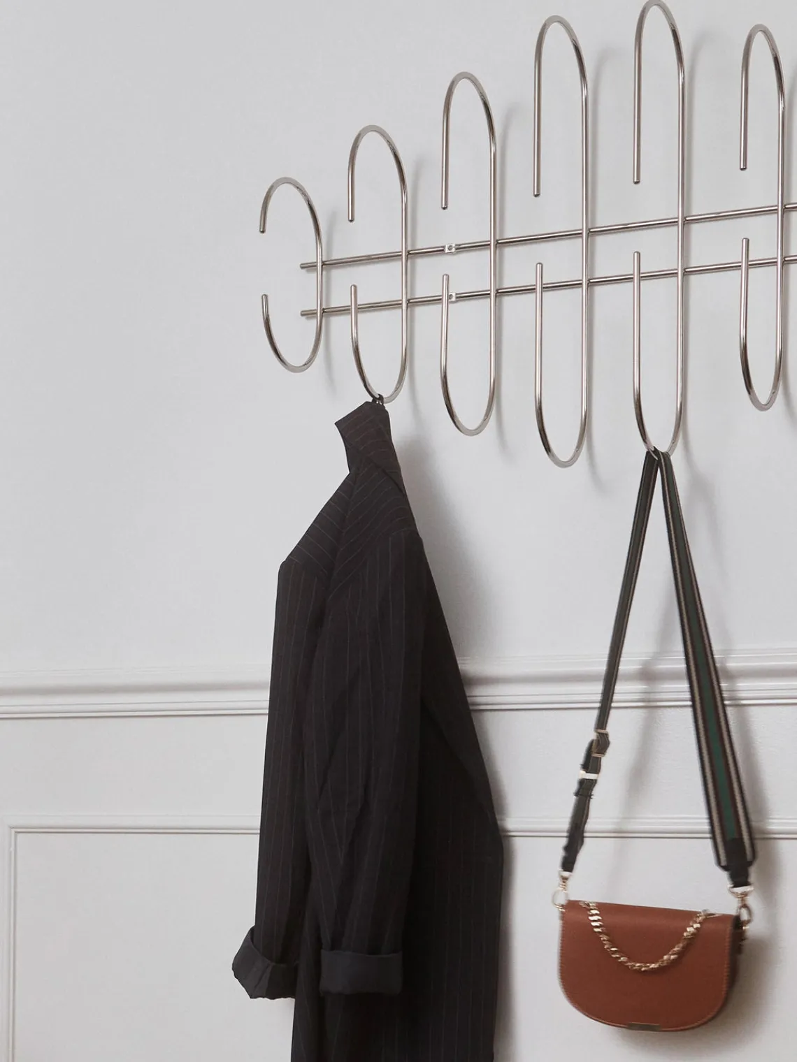 Discount AYTM Porte-manteau en métal Moveo Argenté, haute brillance