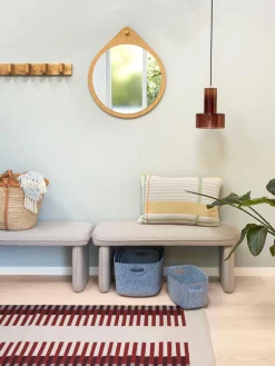 Sale Hübsch Porte-manteau mural en bois de chêne Nomad