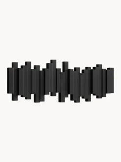 Clearance Umbra Porte-manteau mural design Sticks Noir