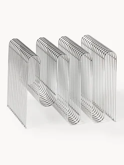 Hot AYTM Porte-revues en métal Curve Argenté