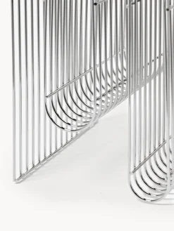 Hot AYTM Porte-revues en métal Curve Argenté