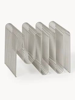 Hot AYTM Porte-revues en métal Curve Grège, mat