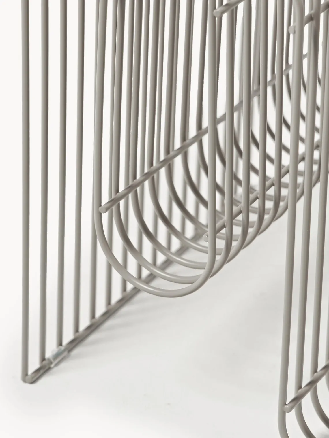 Hot AYTM Porte-revues en métal Curve Grège, mat