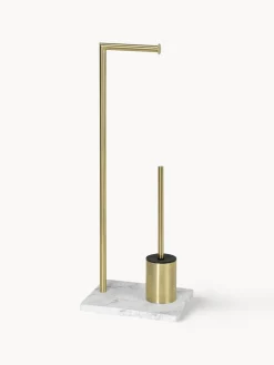 Outlet ANDREA HOUSE Porte-rouleaux WC avec brosse de toilette Albany
