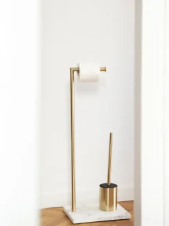 Outlet ANDREA HOUSE Porte-rouleaux WC avec brosse de toilette Albany