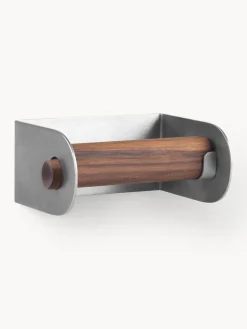 Best Kristina Dam Porte-rouleaux WC en bois de noyer Dowel