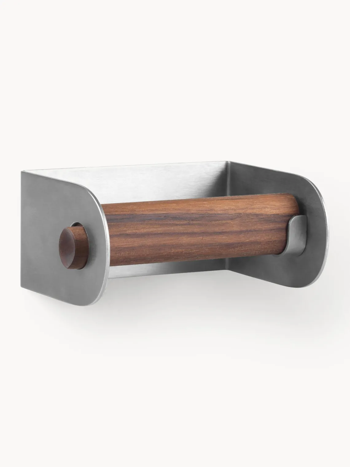 Best Kristina Dam Porte-rouleaux WC en bois de noyer Dowel