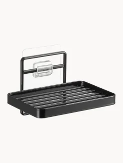 Sale Yamazaki Porte-savon avec crochet Tower Noir, mat