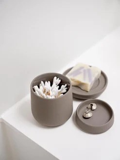 Fashion Zone Denmark Porte-savon en porcelaine Nova One Taupe