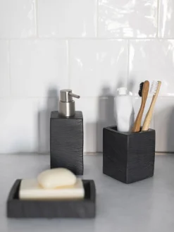 Discount ANDREA HOUSE Porte-savon look ardoise Slate