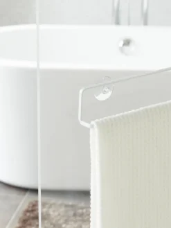 Best Yamazaki Porte-serviettes avec ventouses Tower Blanc