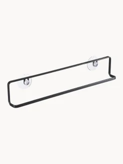 Best Yamazaki Porte-serviettes avec ventouses Tower Noir