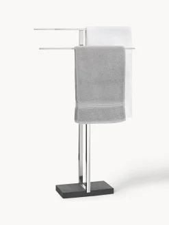 Fashion blomus Porte-serviettes en métal Menoto Argenté