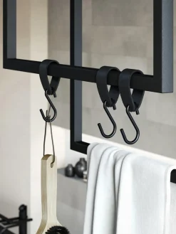 Outlet Metallbude Porte-serviettes en métal Tensi, 2 élém.