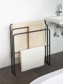 Discount Yamazaki Porte-serviettes Tower Noir