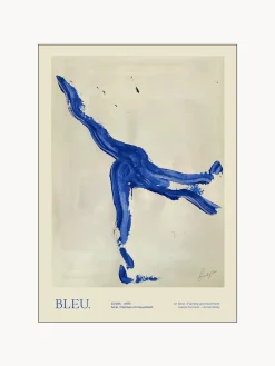 Clearance Poster and Frame Poster Bleu