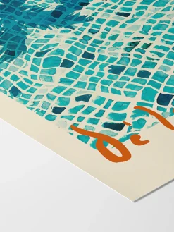 Sale Poster and Frame Poster La Piscine
