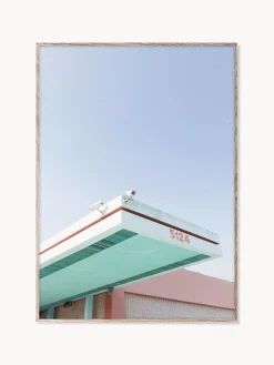 Clearance Paper Collective Poster Los Angeles is Pink 01