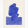 Online Poster and Frame Poster Maliv bleu