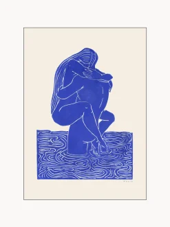 Online Poster and Frame Poster Maliv bleu