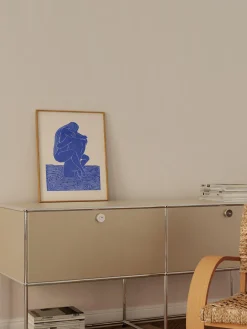 Online Poster and Frame Poster Maliv bleu